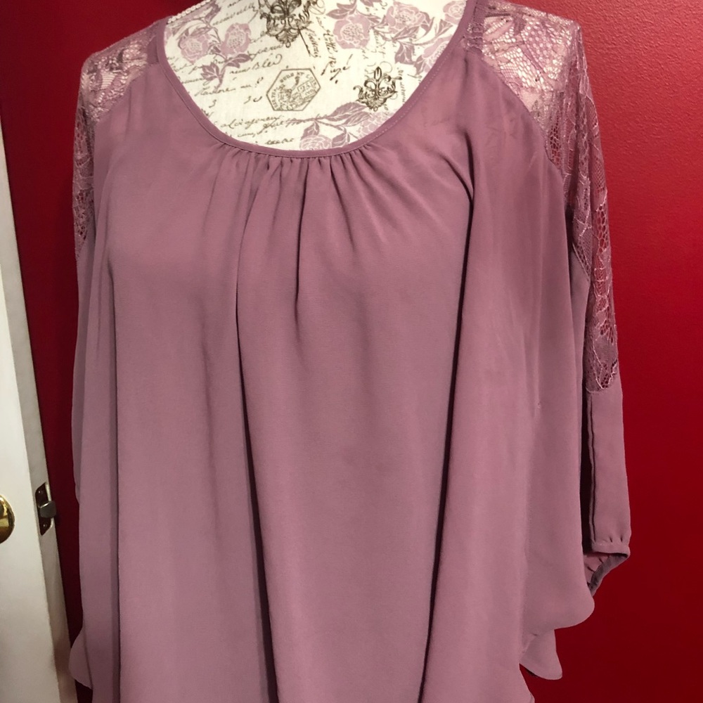 Purple blouse